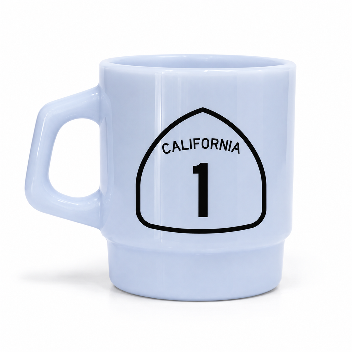 California Highway 1 Retro Mug