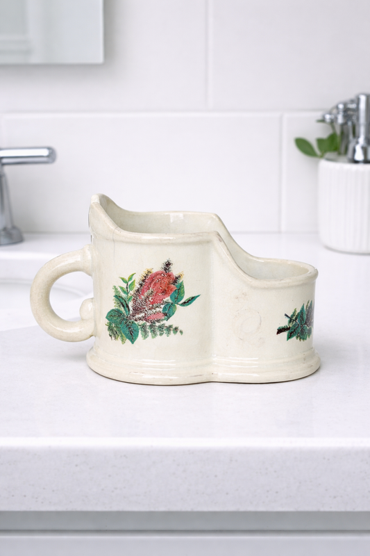 Antique Smith Bros Shaving Mug | Vintage Barbershop Collectible