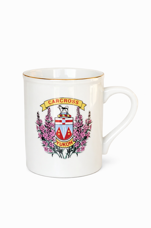 Vintage Carcross Yukon Souvenir Mug | Canadian Travel Collectible