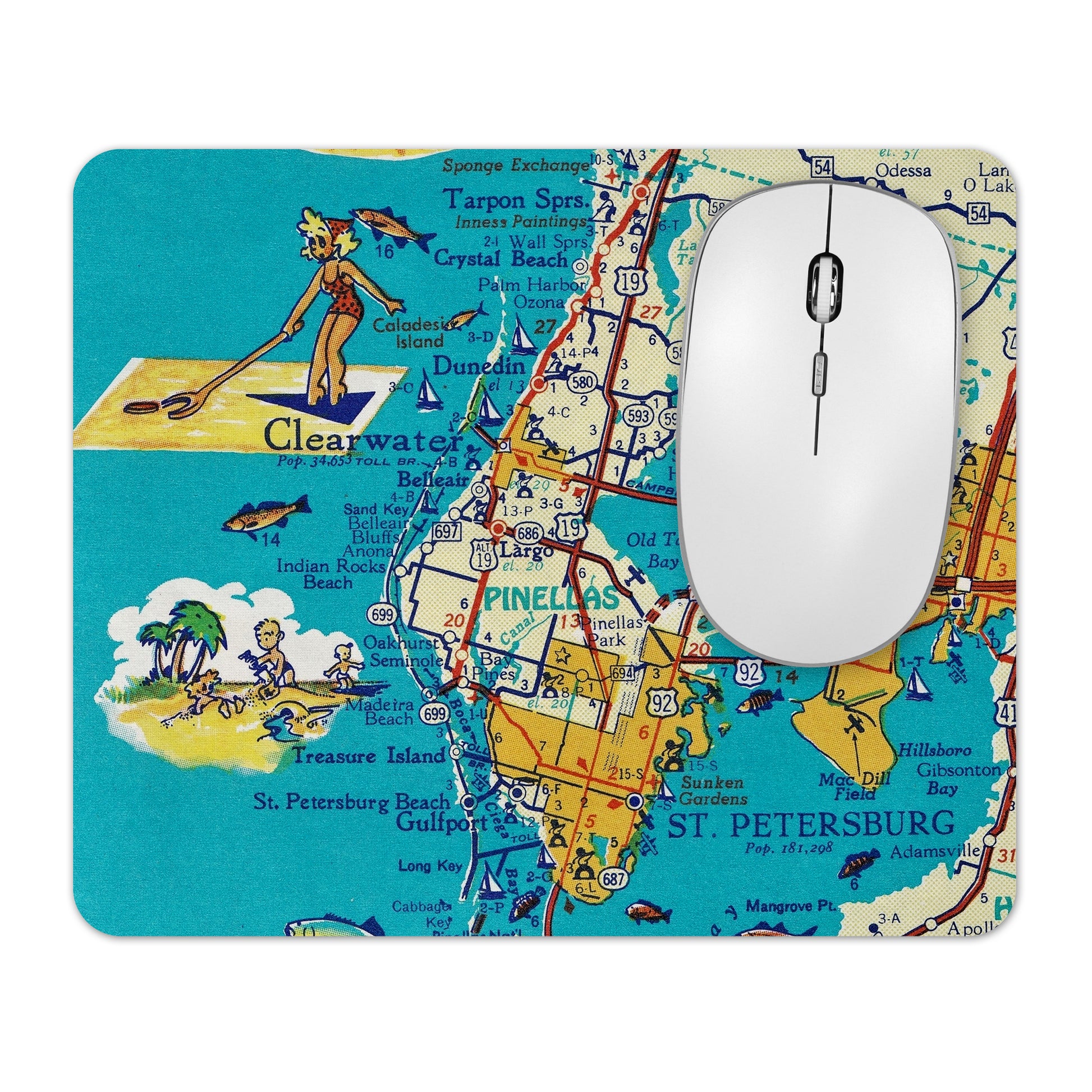 Clearwater Florida mousepad