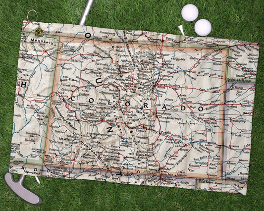 Colorado golf towel primary image