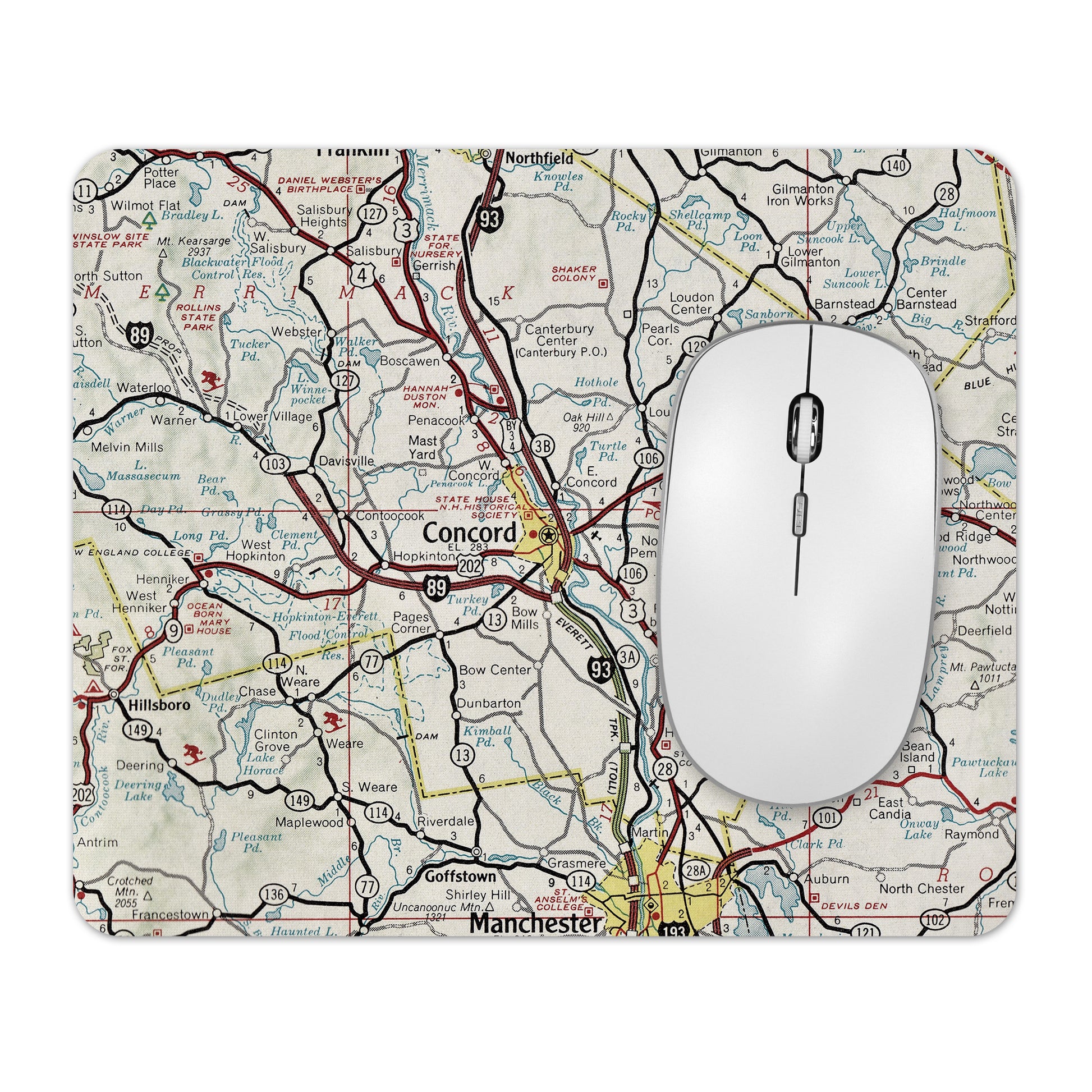 Concord New Hampshire mousepad