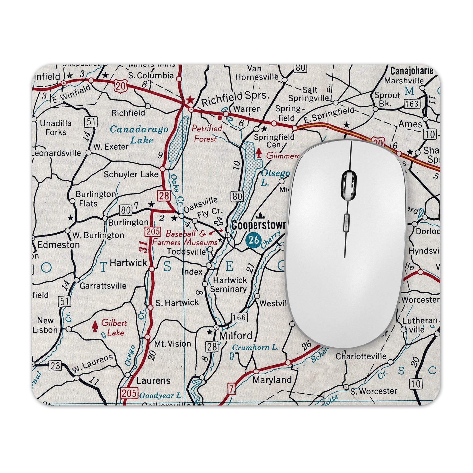 Cooperstown New York mousepad