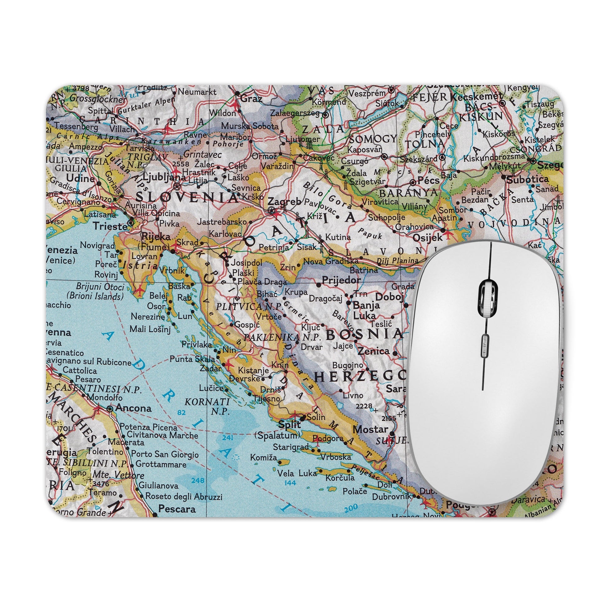 Croatia mousepad