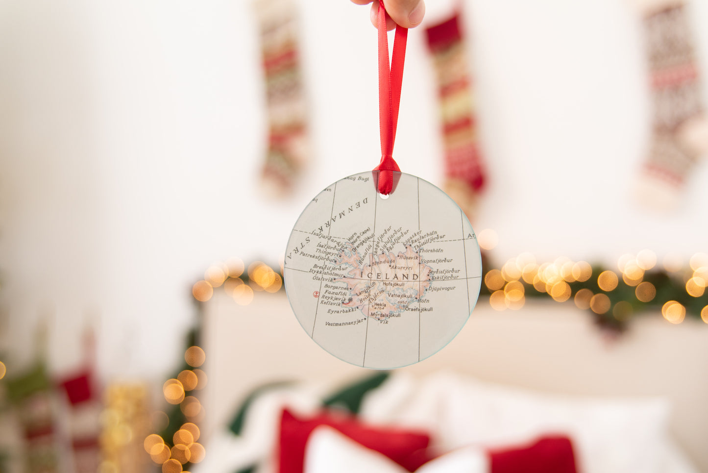 Joshua Tree National Park Vintage Map Ornament
