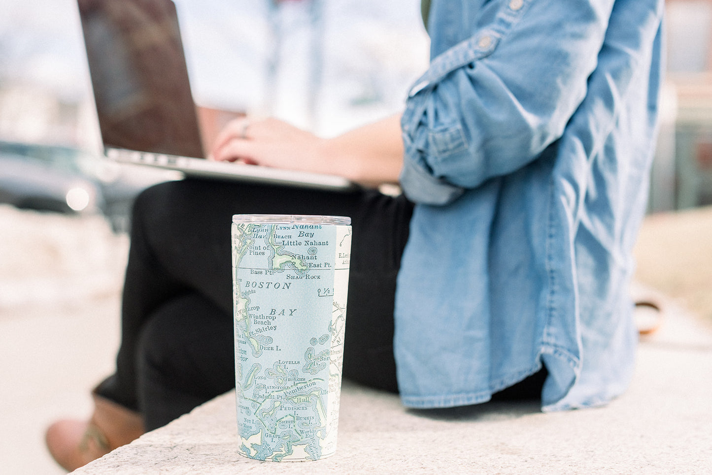 New Jersey Vintage Map 20oz Insulated Tumbler