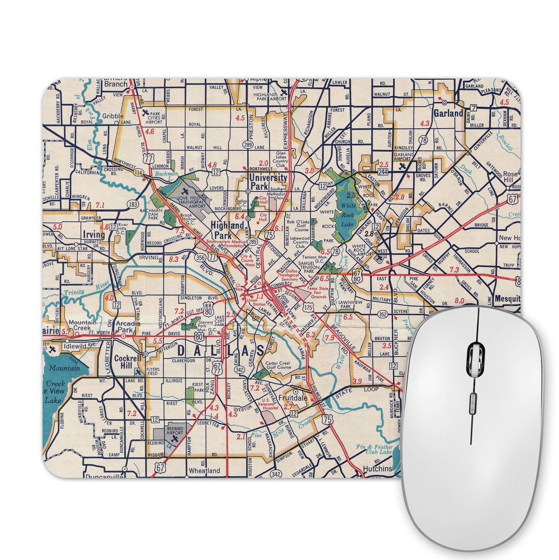 Dallas Texas mousepad