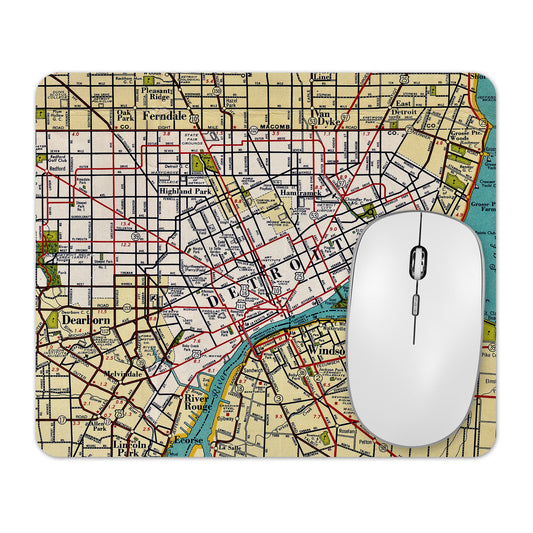 Detroit Michigan mousepad
