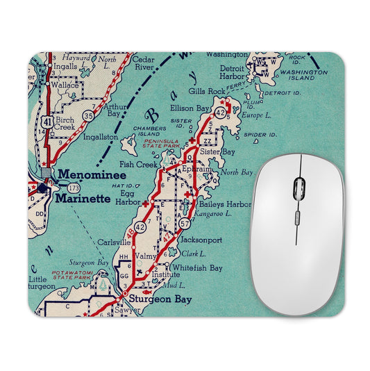 Door County Wisconsin mousepad