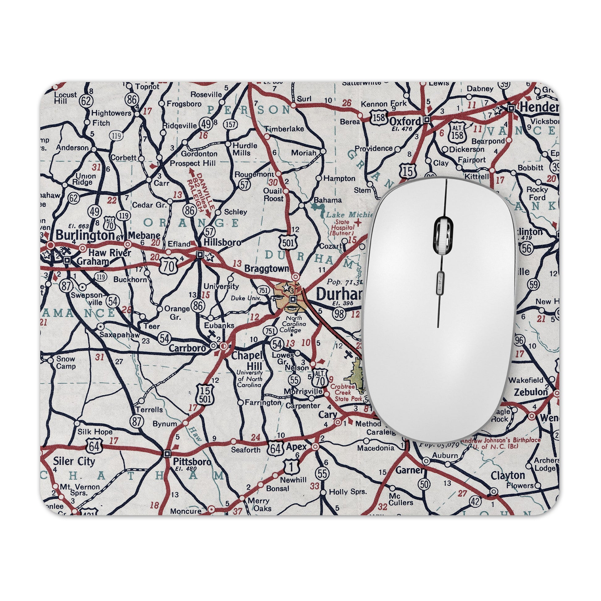 Durham North Carolina mousepad
