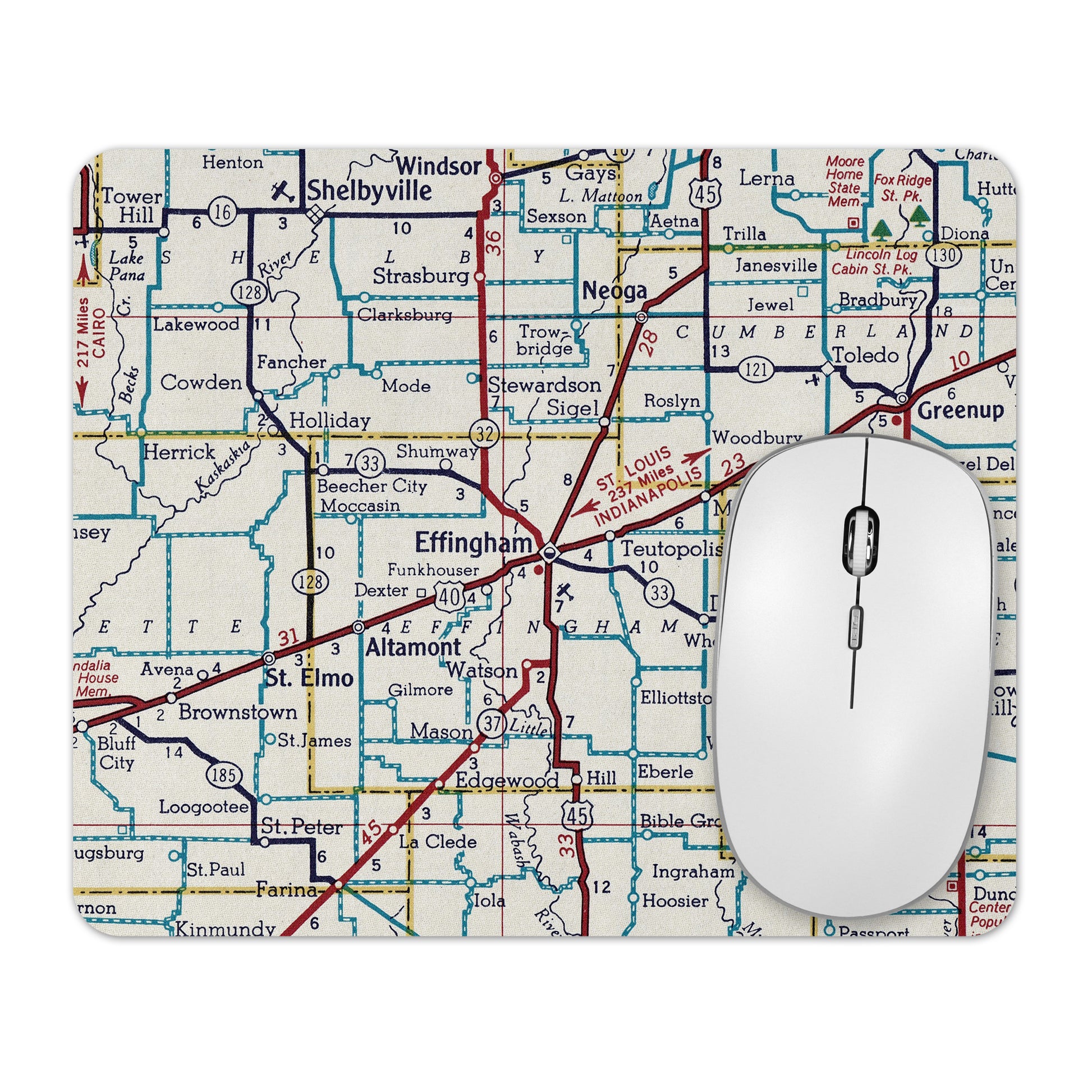 Effingham Illinois mousepad