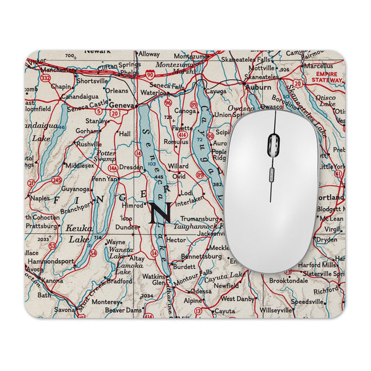 Finger Lakes New York mousepad