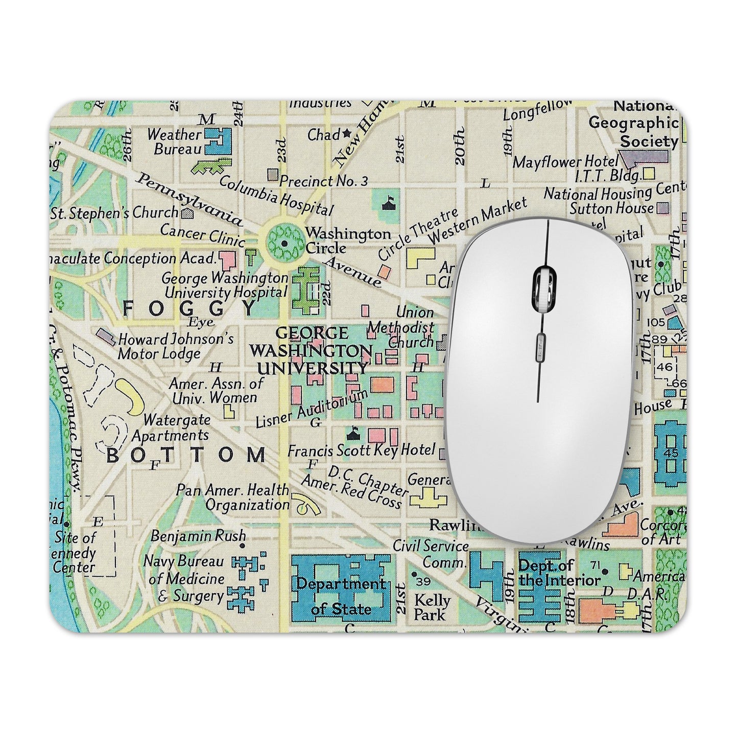 George Washington University mousepad