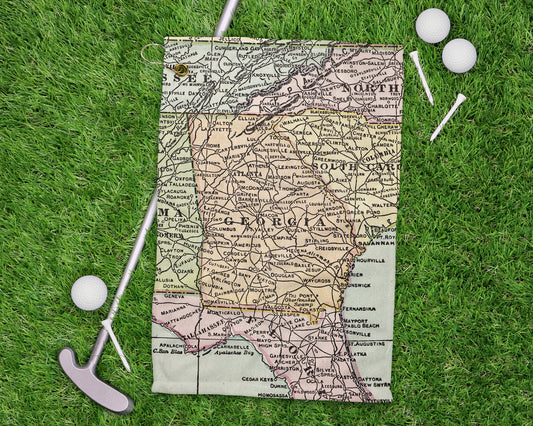Georgia golf towel primary image