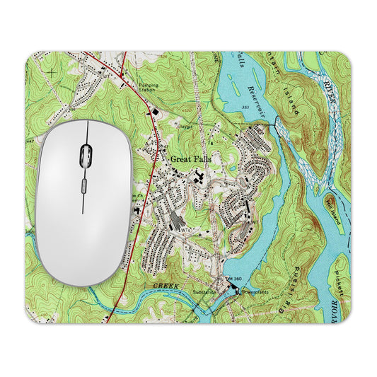 Great Falls South Carolina mousepad