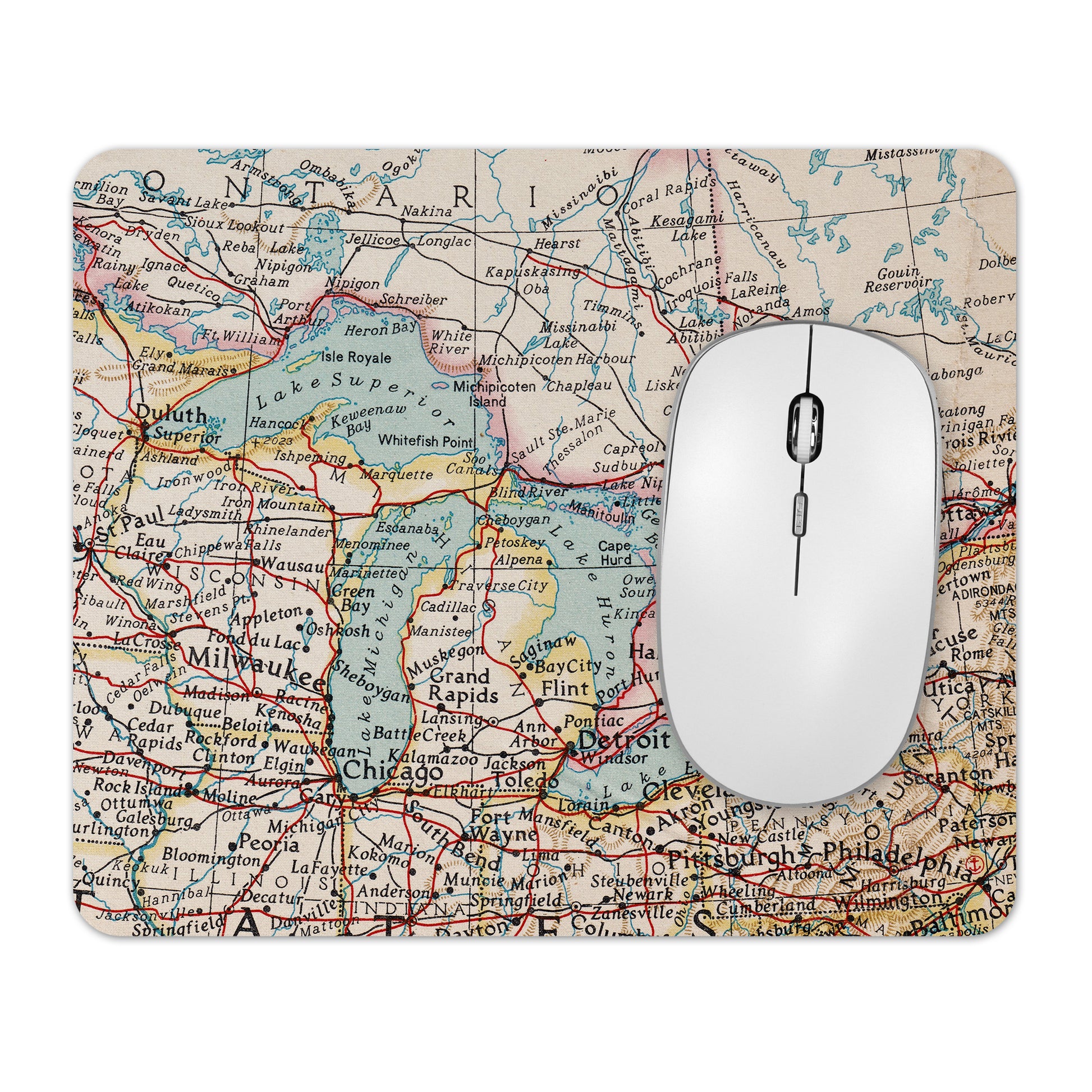 Great Lakes mousepad