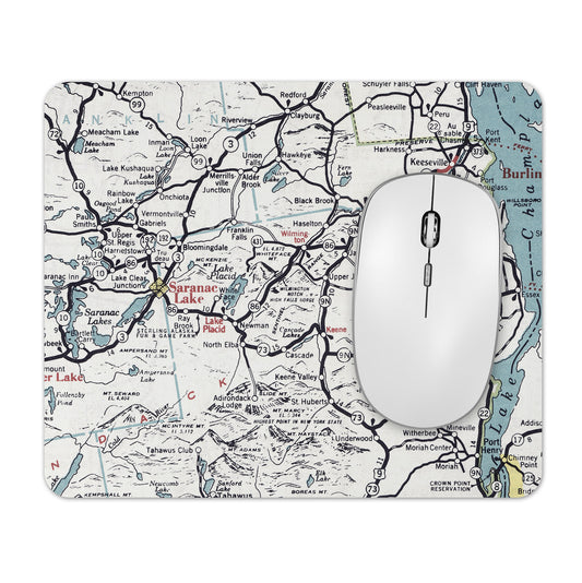 High Falls Gorge New York mousepad
