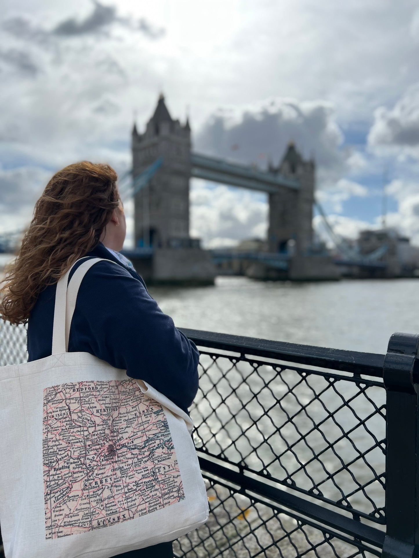 Traverse City Michigan Cherry Canvas Tote Bag
