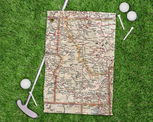 Idaho golf towel primary image