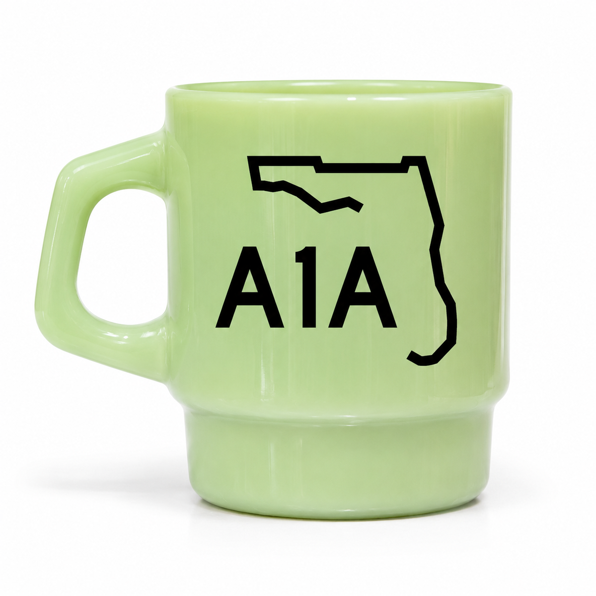 A1A Florida Retro Mug