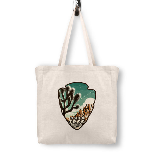 Joshua Tree National Park Arrowhead Tote Bag | National Park Canvas Tote | Desert Adventure Bag