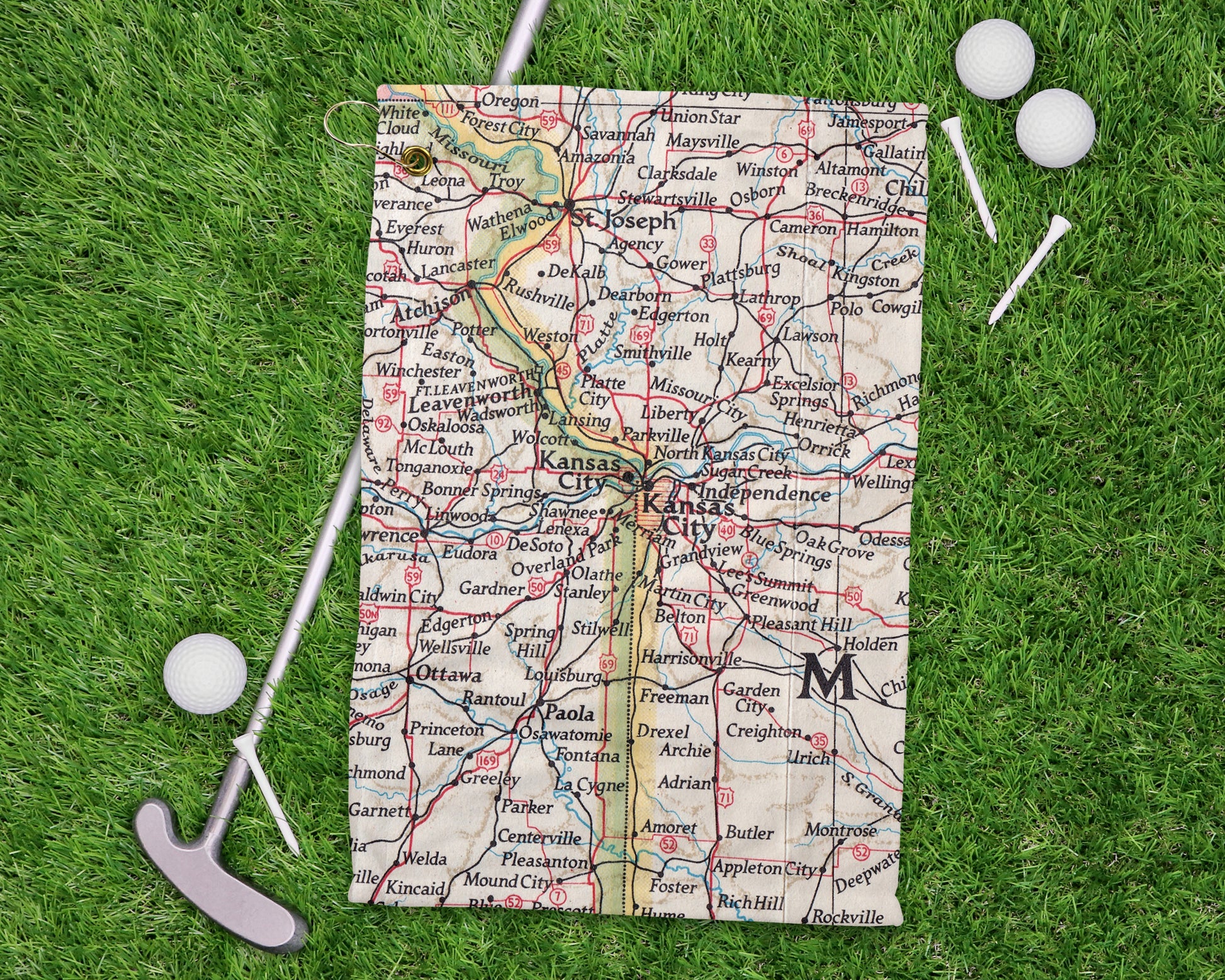 Kansas City golf towel primary image