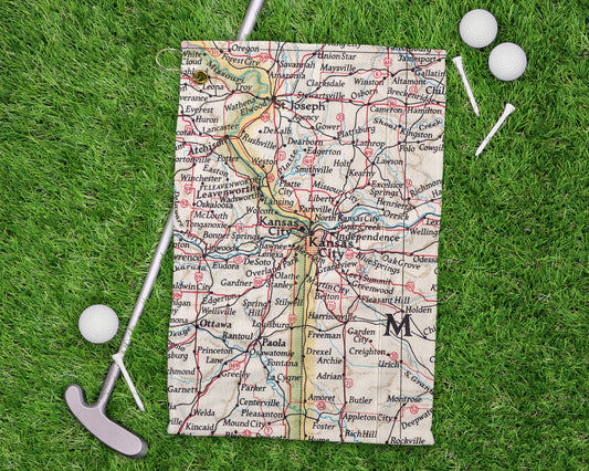 Kansas City golf towel primary image