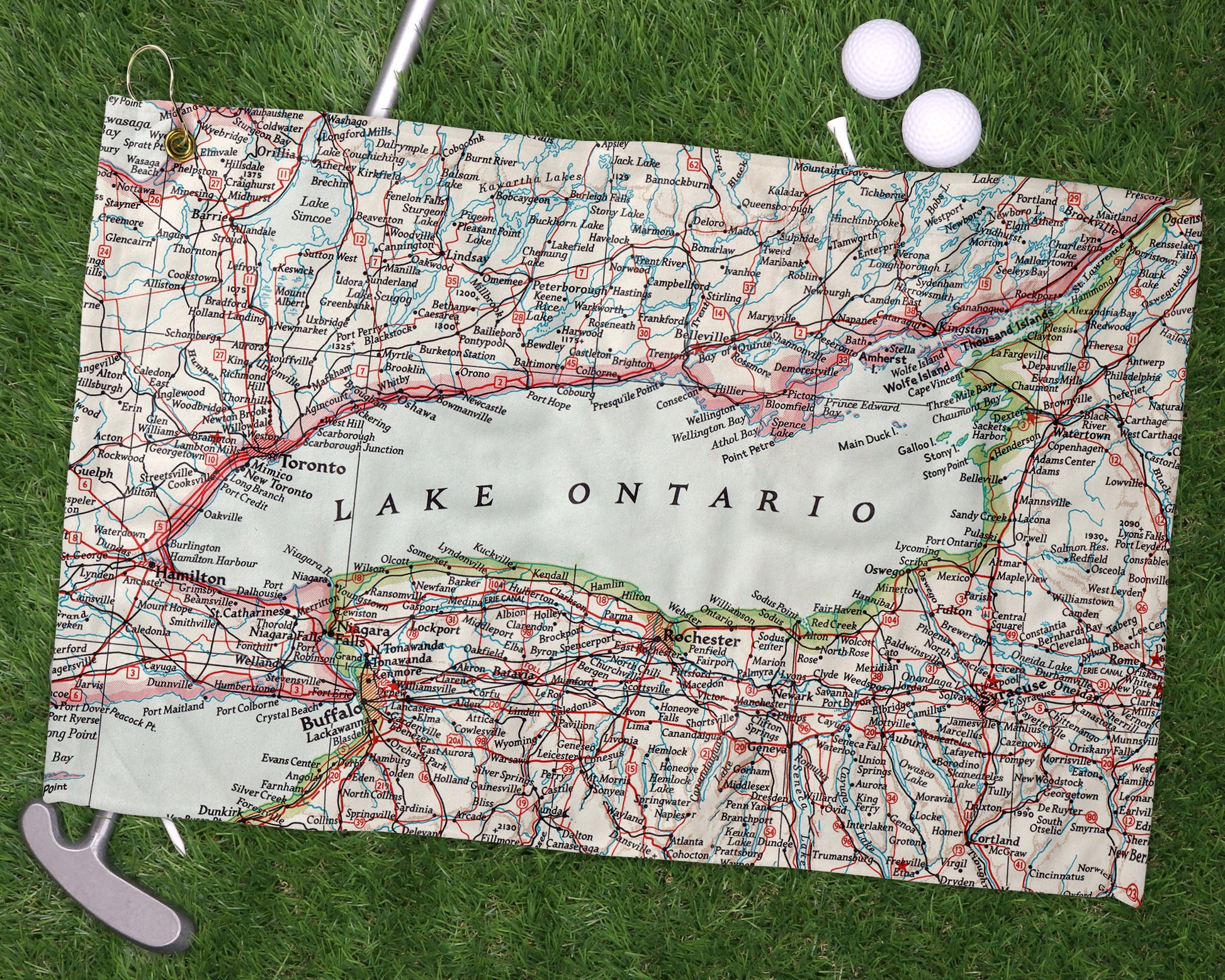 Lake Ontario golf towel primary image