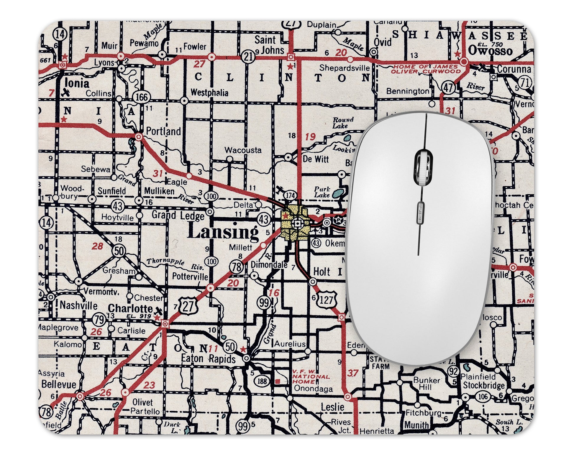 Lansing Michigan mousepad