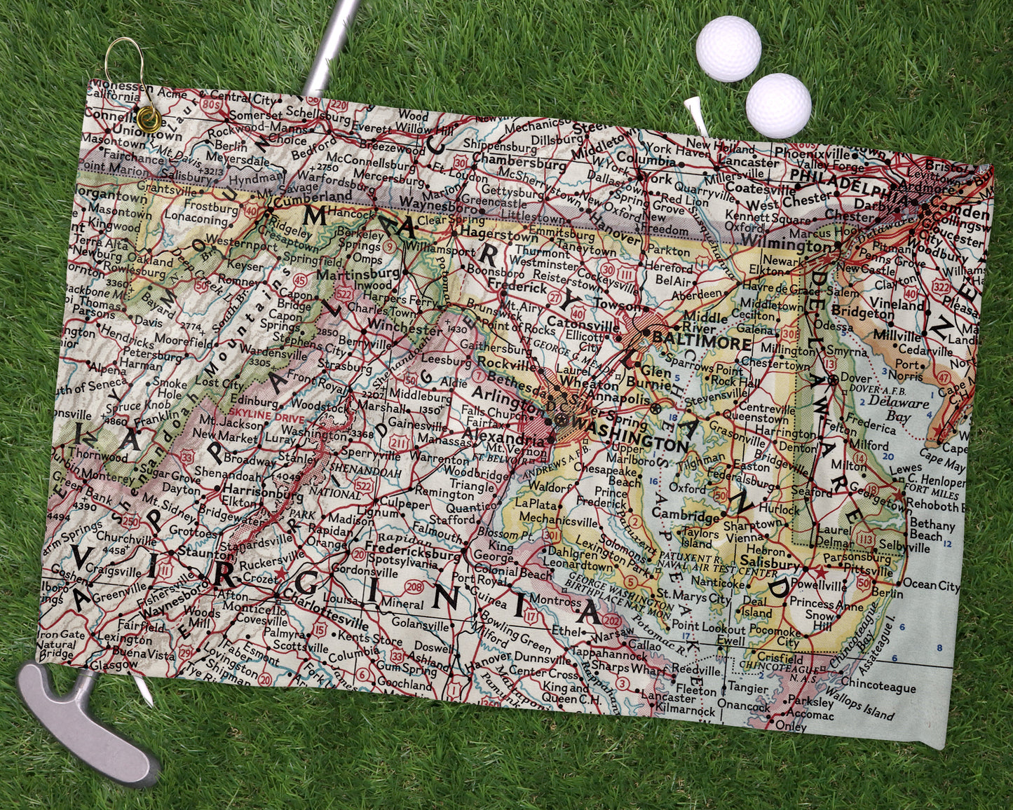 Maryland golf towel primary image