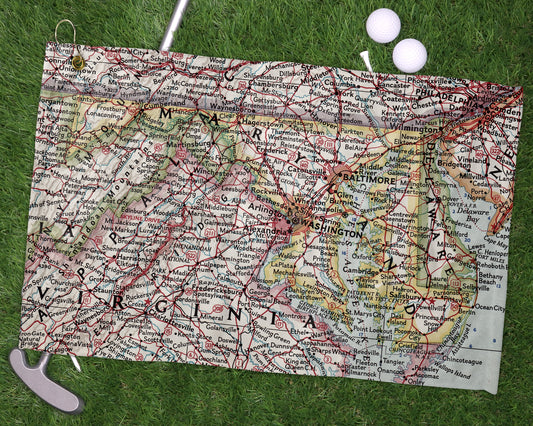 Maryland golf towel primary image