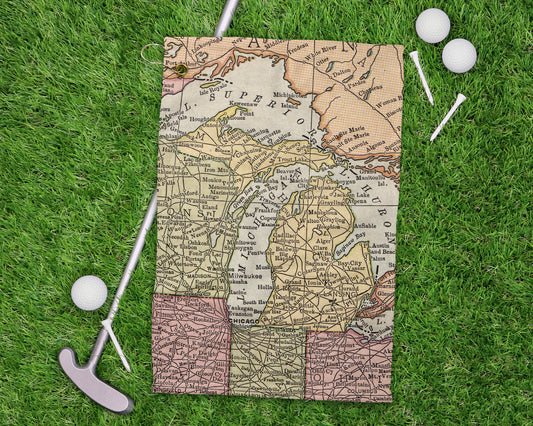 Michigan golf towel primary image