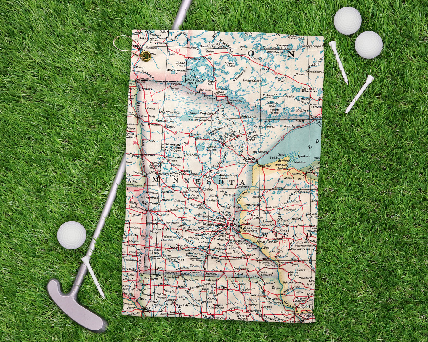 Minnesota golf towel primary image