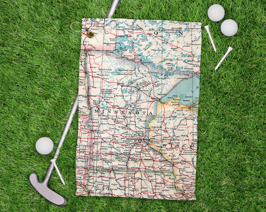 Minnesota golf towel primary image