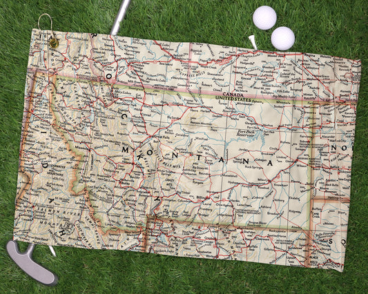 Montana golf towel primary image