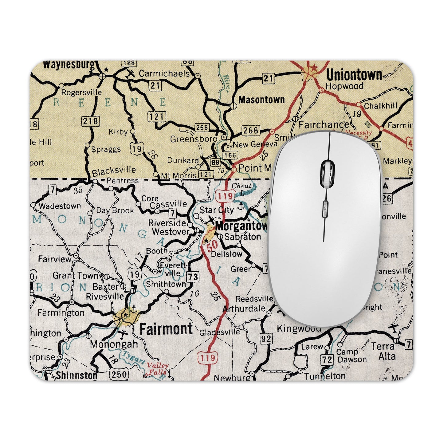 Morgantown West Virginia mousepad