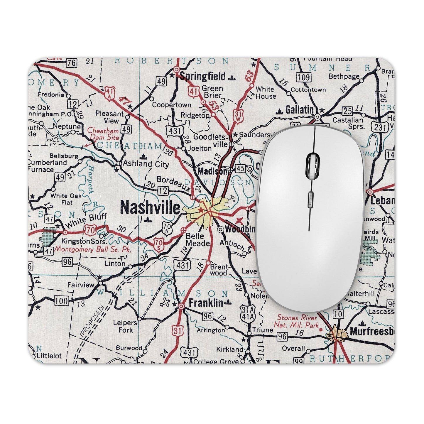 Nashville Tennessee mousepad