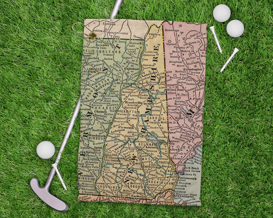New Hampshire golf towel primary image