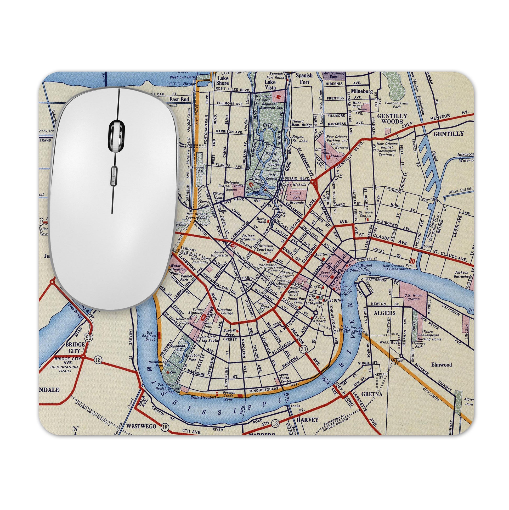 New Orleans Louisiana mousepad