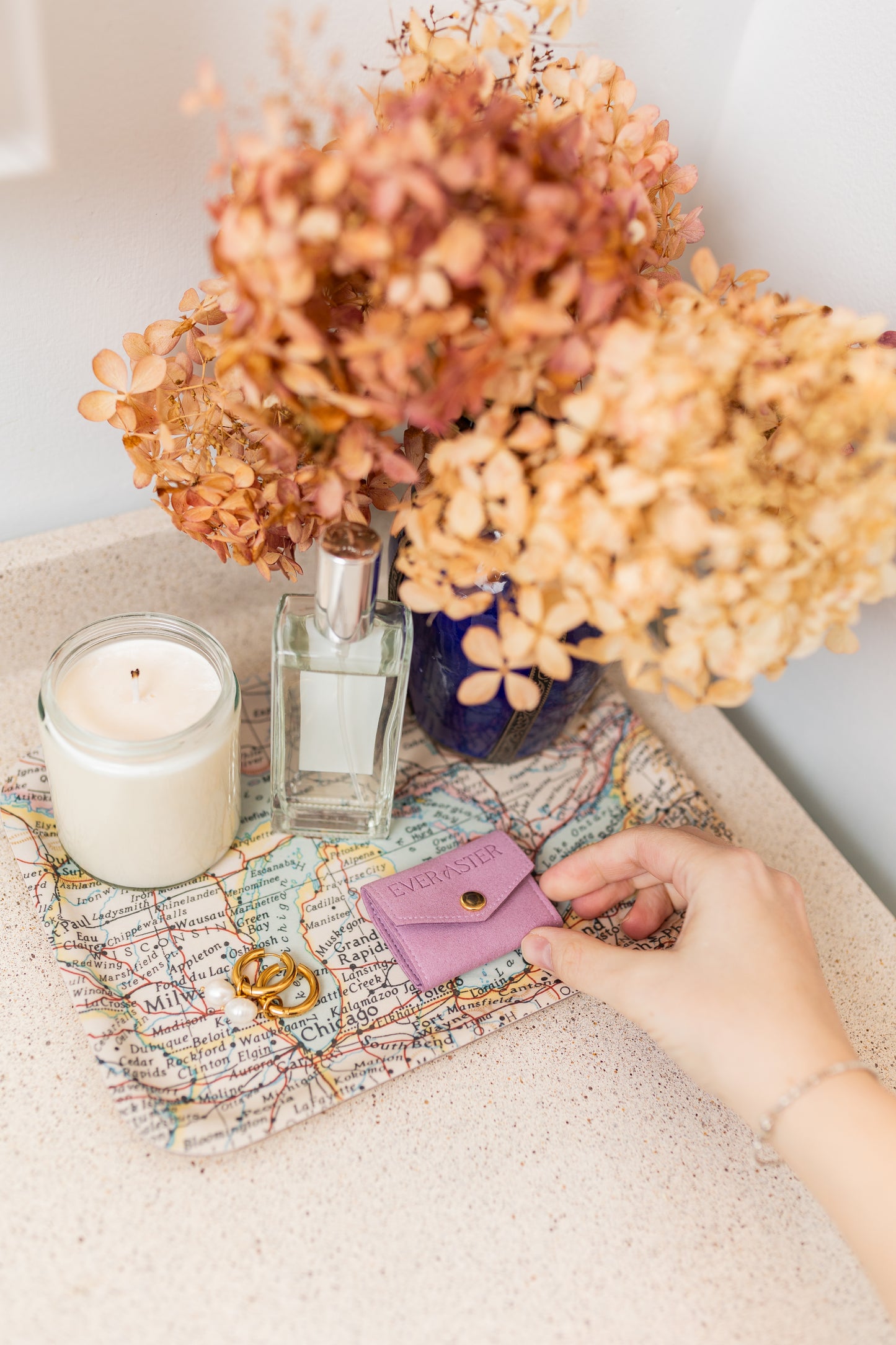 Chicago Map Birchwood Tray – 11" x 8" Serving Tray