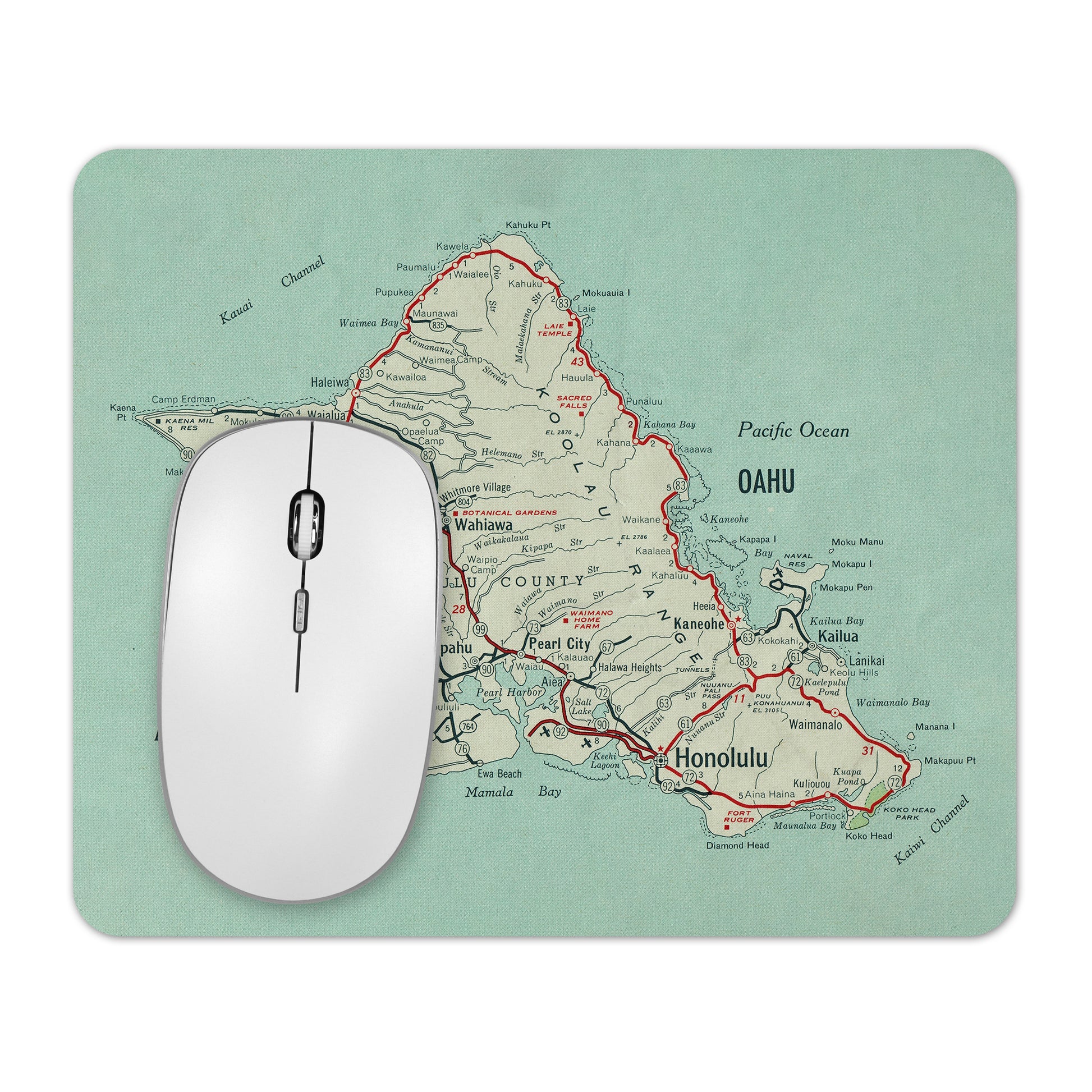 Oahu Hawaii mousepad