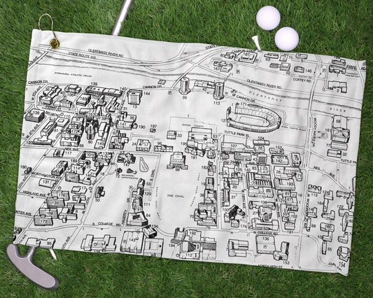 Ohio State University golf towel primary image