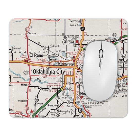 Oklahoma City mousepad