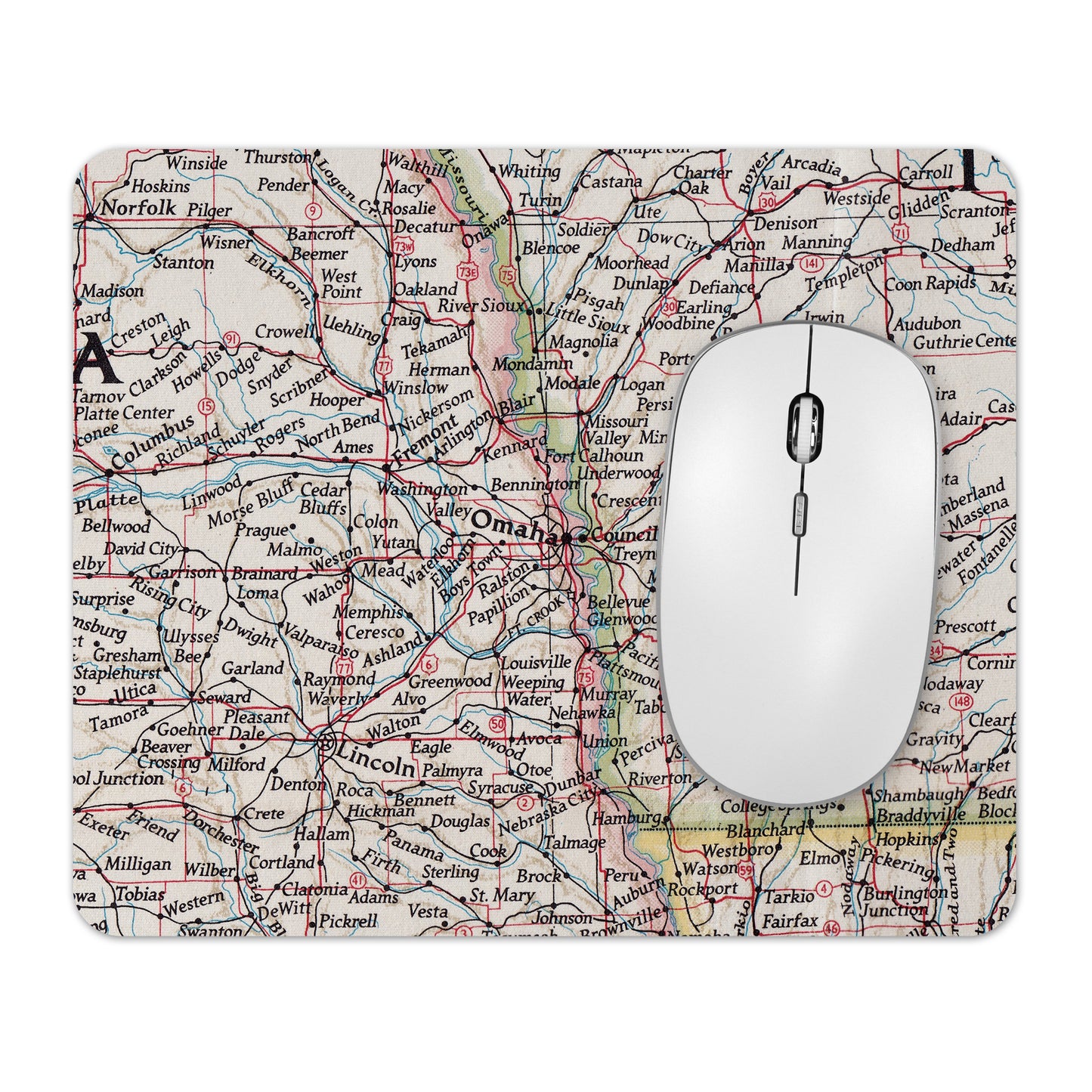 Omaha Nebraska mousepad