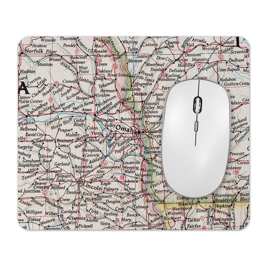 Omaha Nebraska mousepad