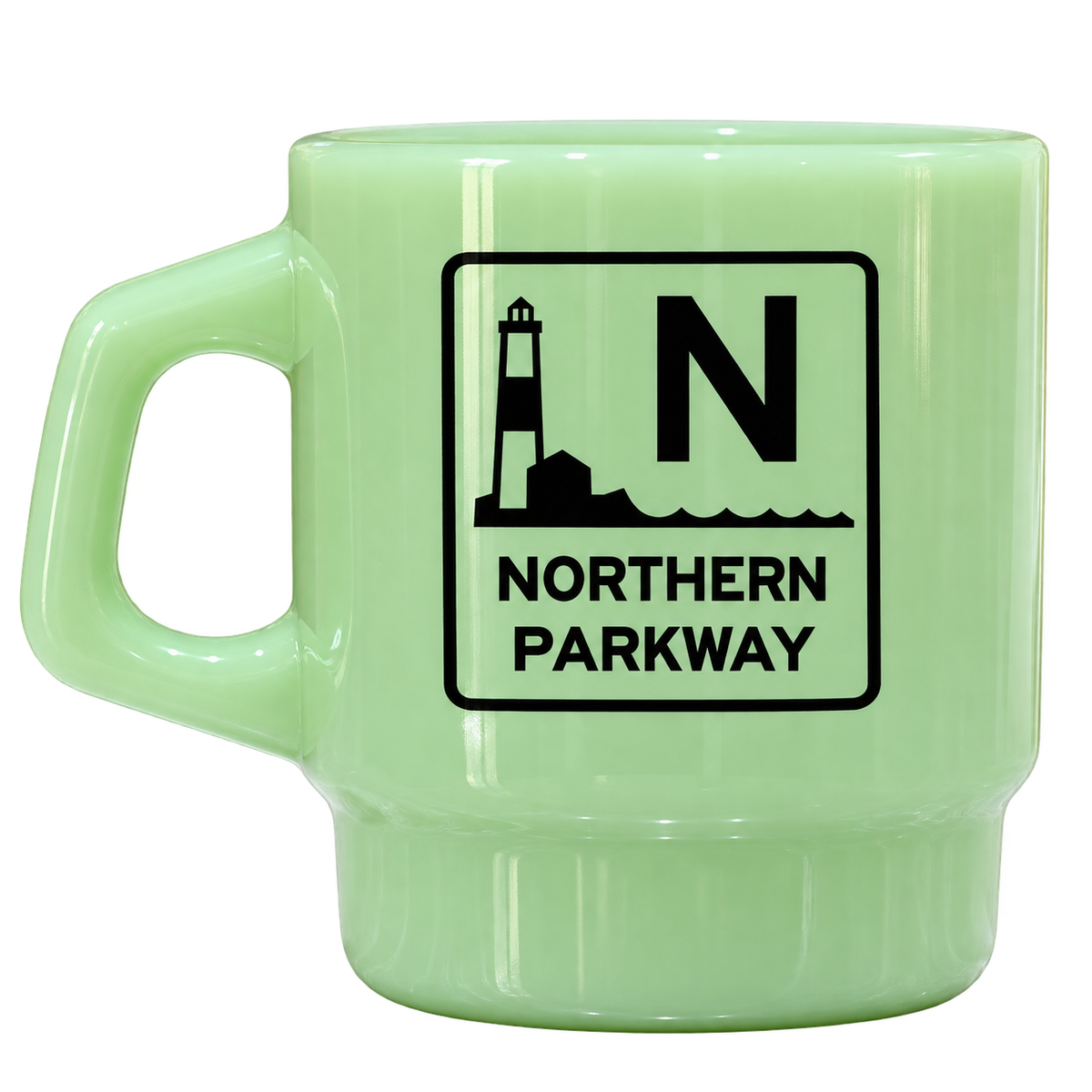 Northern State Parkway Long Island Retro Mug