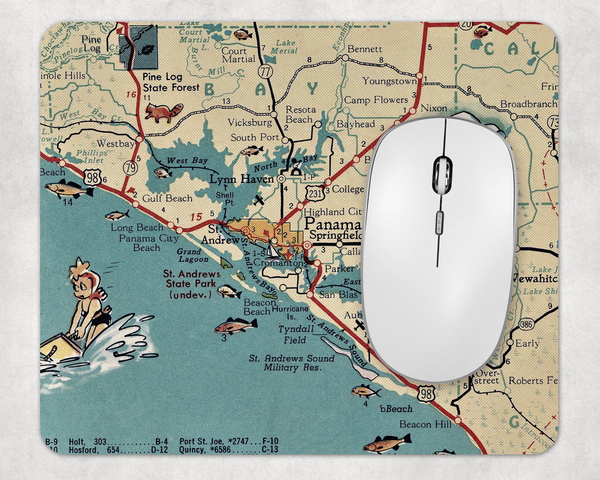 Panama City Florida mousepad