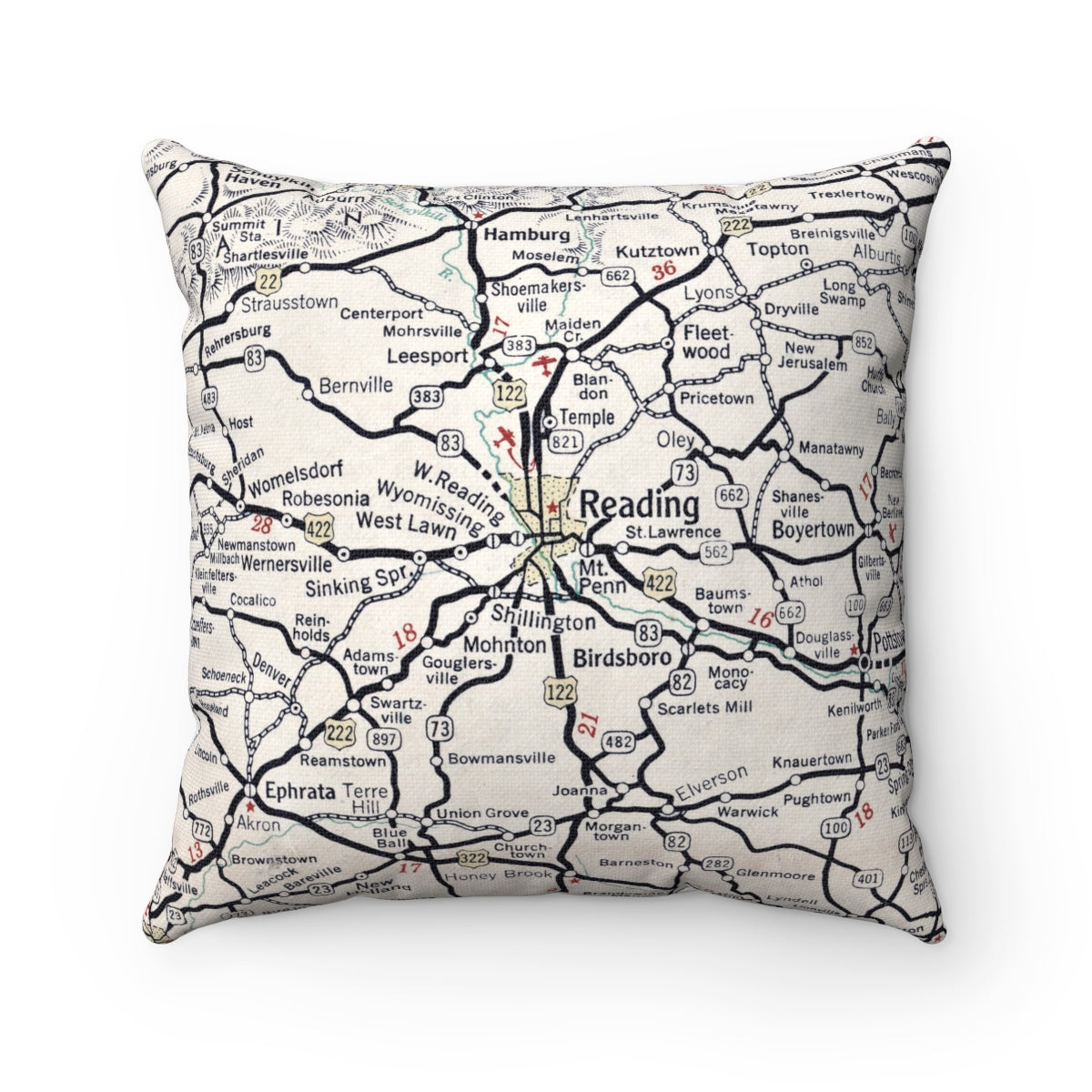 Rogers Arkansas pillow