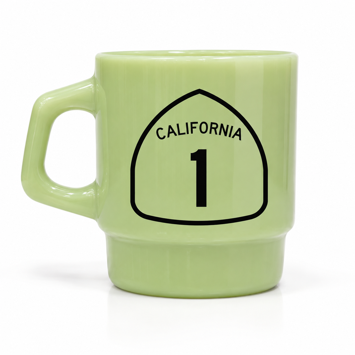 California Highway 1 Retro Mug