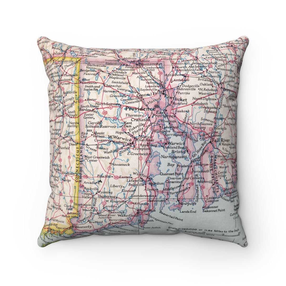 Rhode Island pillow
